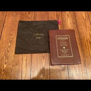 Kate spade leather dictionary iPad case